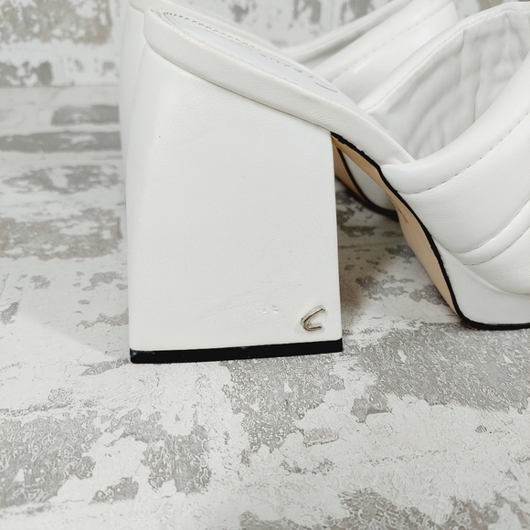 New Circus By Sam Edelman Marlie Purple Platform Block Heel Heel Slides F 953 - Picture 8 of 15